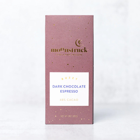Moonstruck Chocolate Dark Chocolate Espresso Bar